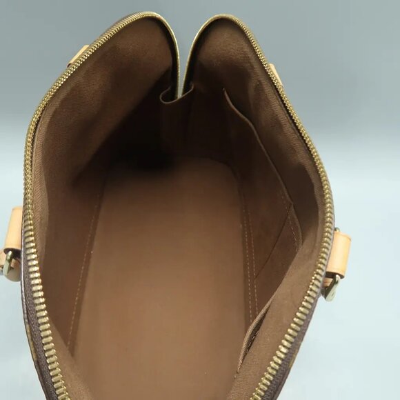 Louis Vuitton Alma Brown Monogram Canvas Tote 945-030725 - Picture 9 of 12